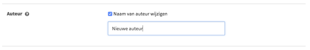 Websitemaker blog nieuwe auteur toevoegen