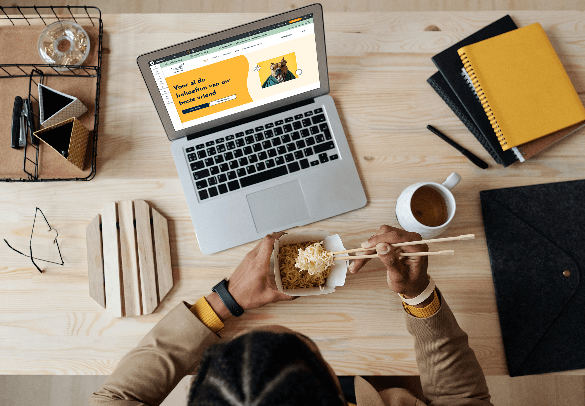 Leveringsgebied voor jouw webshop stel je simpel in